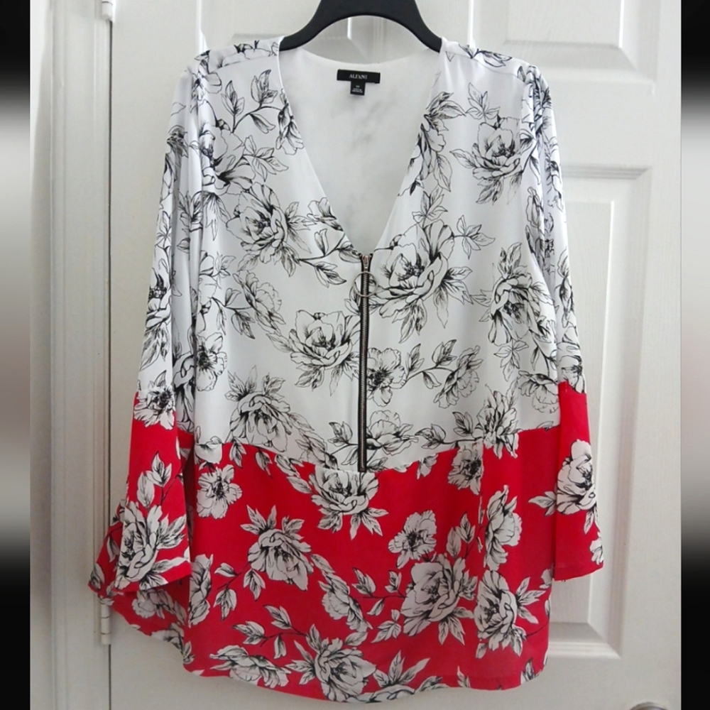 Alfani Womens Blouse Size 2X